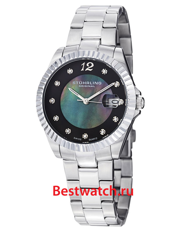 Часы Stuhrling Original Lady Clipper Pearl 498.111127